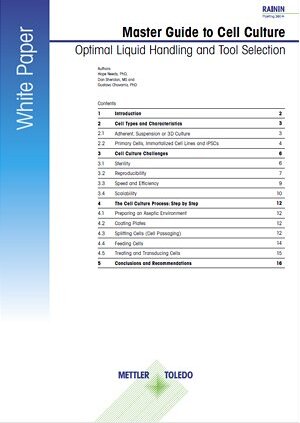 liquid handling for cell culture